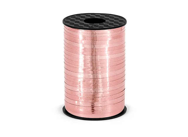 Kunststoffband, roségold, 5mm/225m