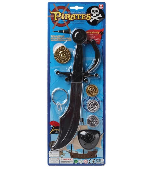 Piraten Set- Sebel 44.5X15.5CM