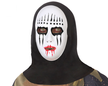 Halloween Maske Mondgesicht