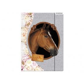 Beautiful Horses A/4 Gummi-Ordner
