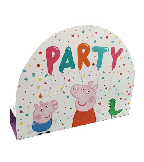 Peppa Pig Einladungskarte + Umschlag (8 Stücke)